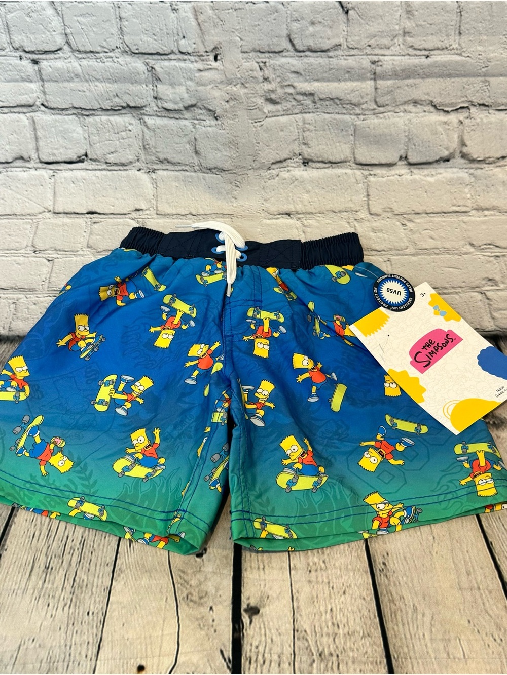 The Simpsons Boy’s Swim Trunks